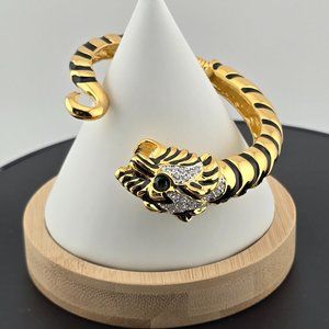 Tiger Green Eye Bangle Kenneth Jay Lane KJL